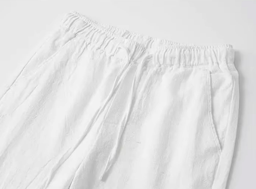 Linen Trousers v2 (White)