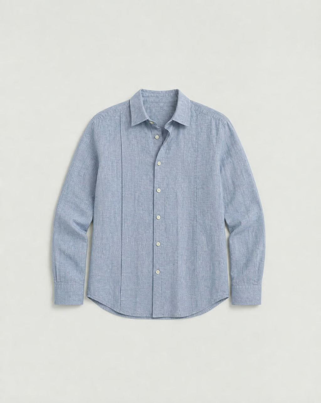 Premium Linen Shirt (Baby Blue)