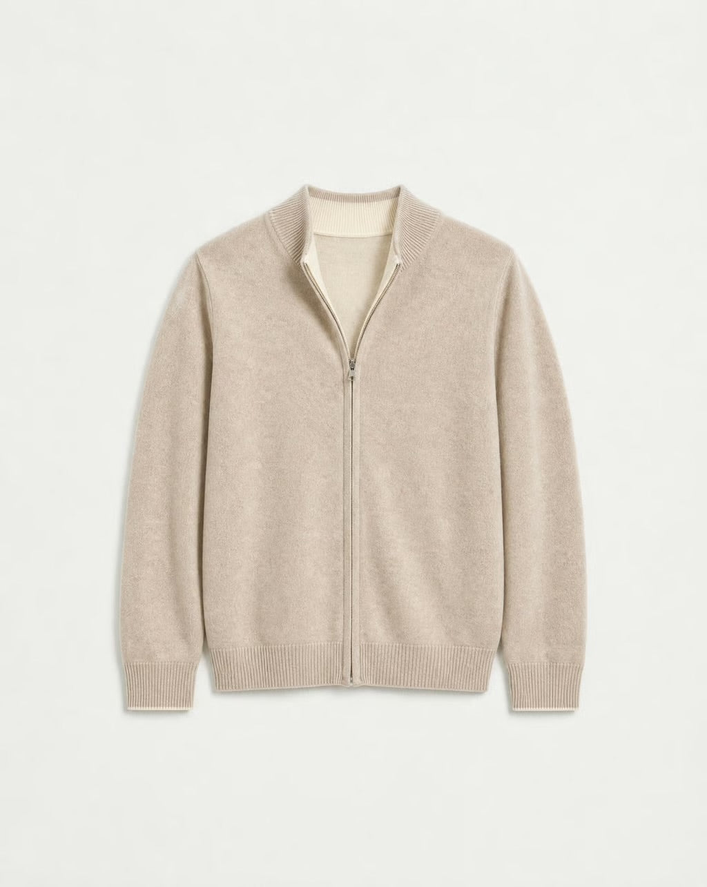 Reversible Knitted Cardigan
