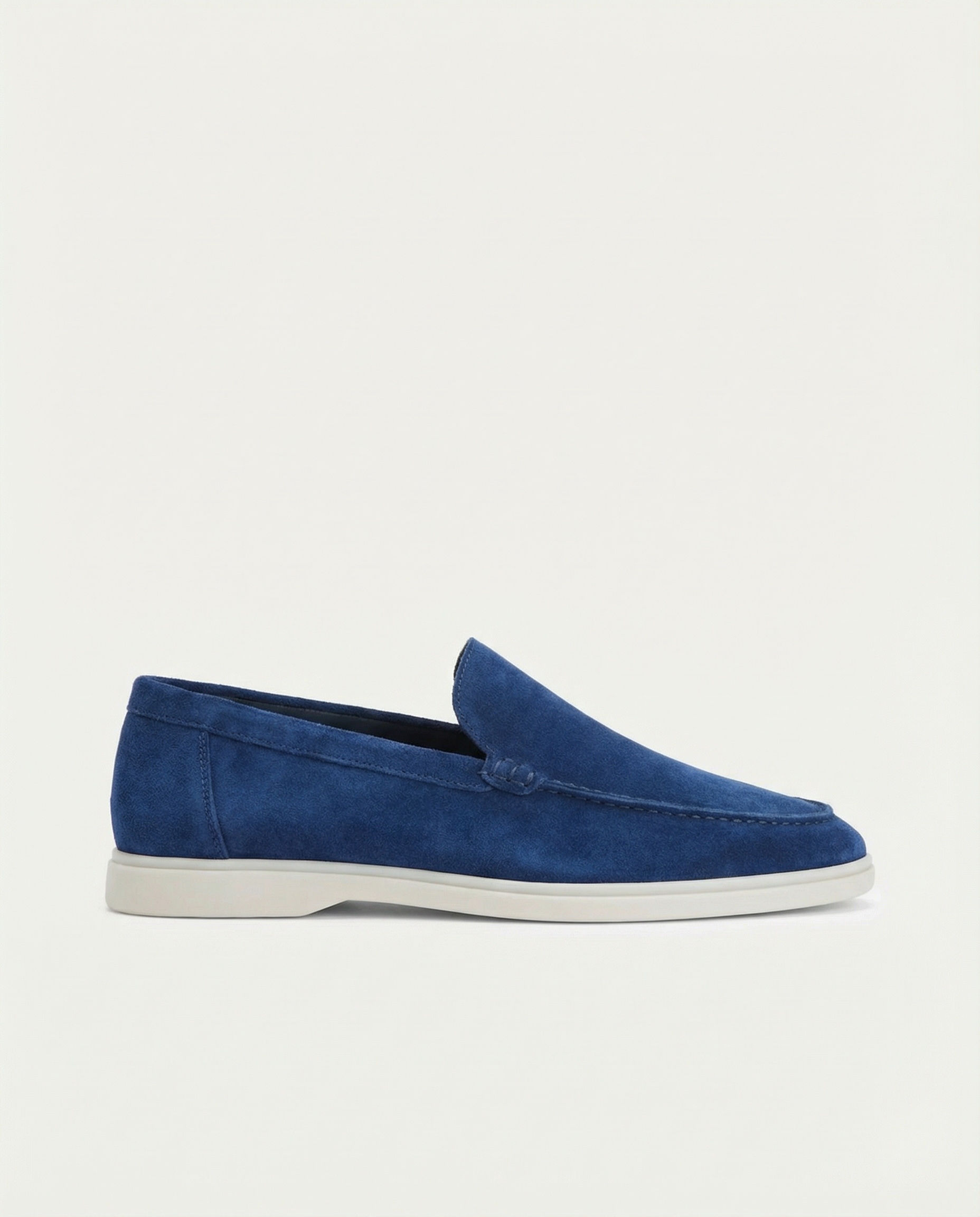 Suede Yacht Loafers (Royal Blue)