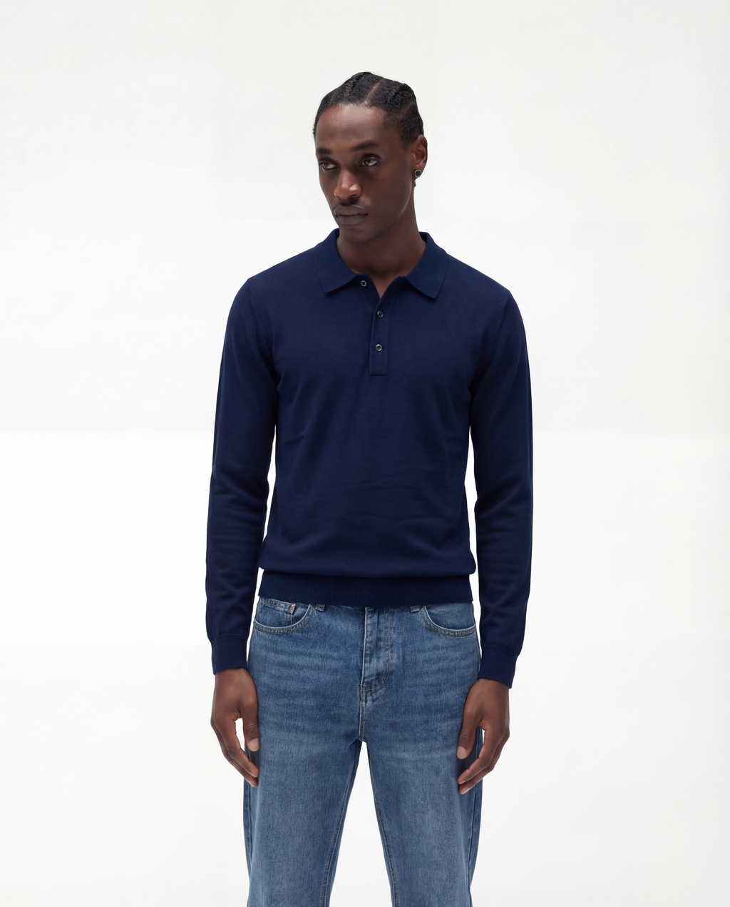 Luxury Polo Knobbed (Navy)
