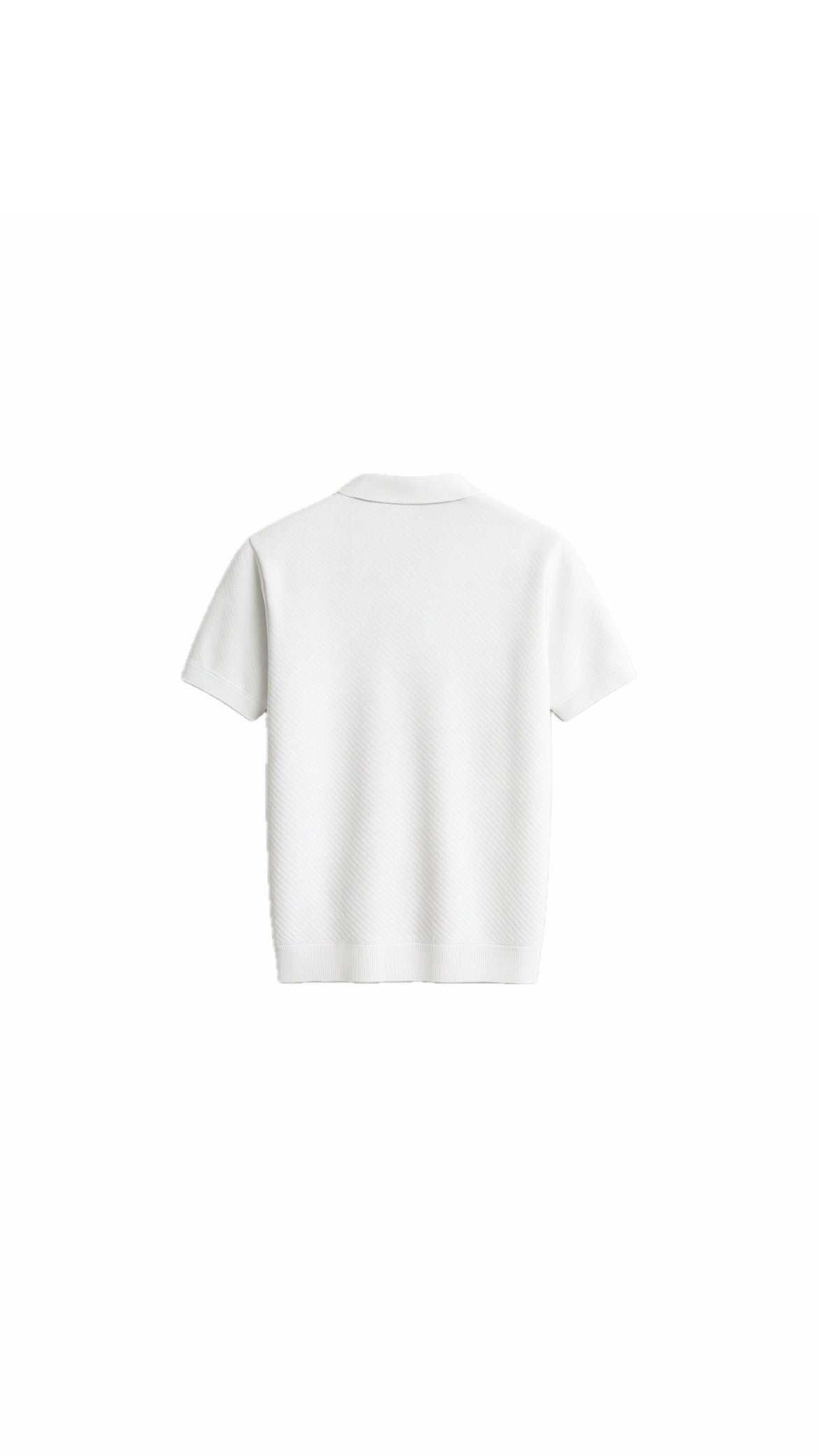 Harbor Wool Polo (White)