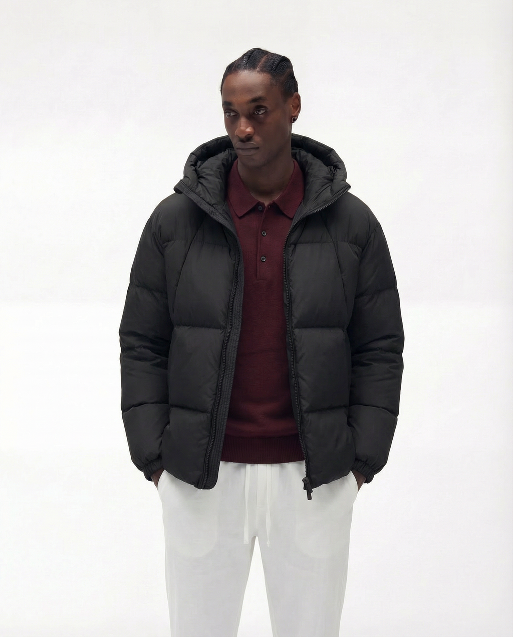 Puffer Jacket (Black)