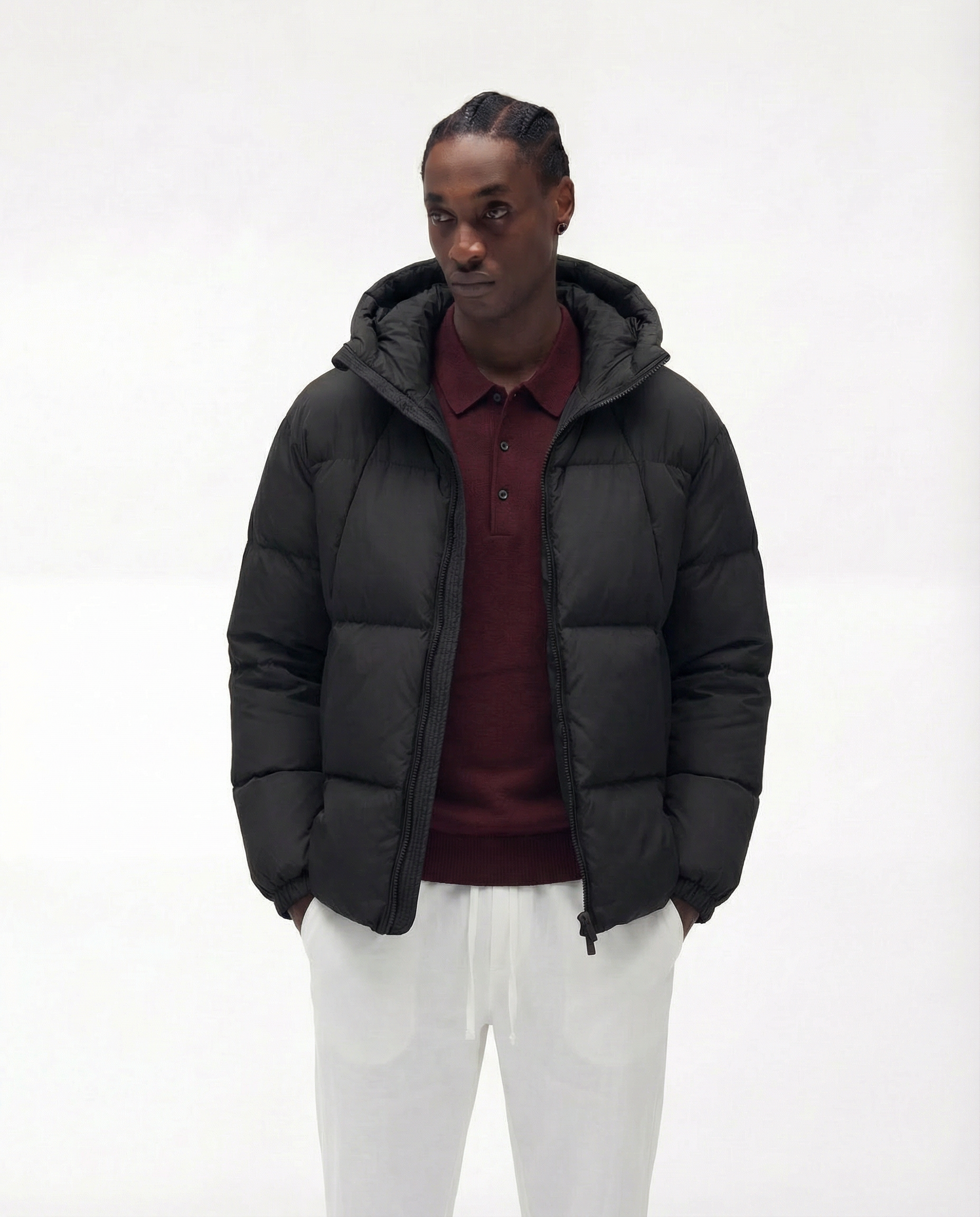 Puffer Jacket (Black)