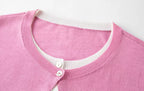 Layered Cardigan (Pink)