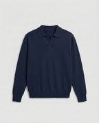Luxury Polo (Navy Blue)