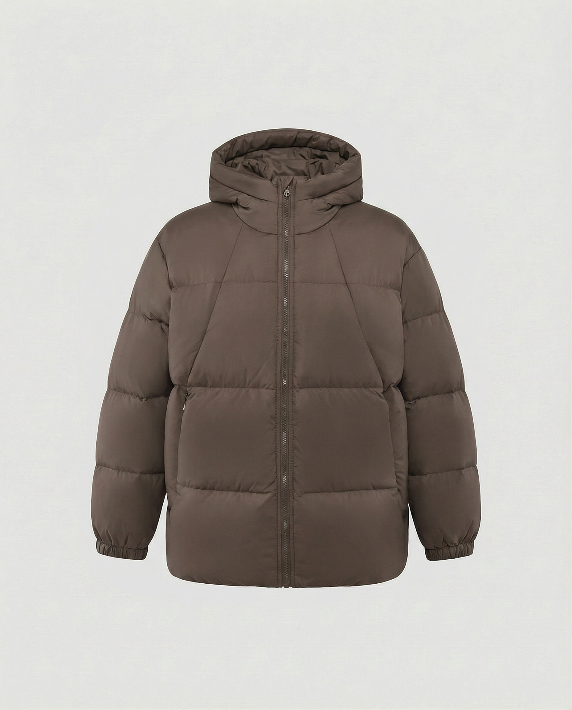 Puffer Jacket (Brown)