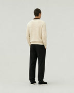 Knit Polo Sweater