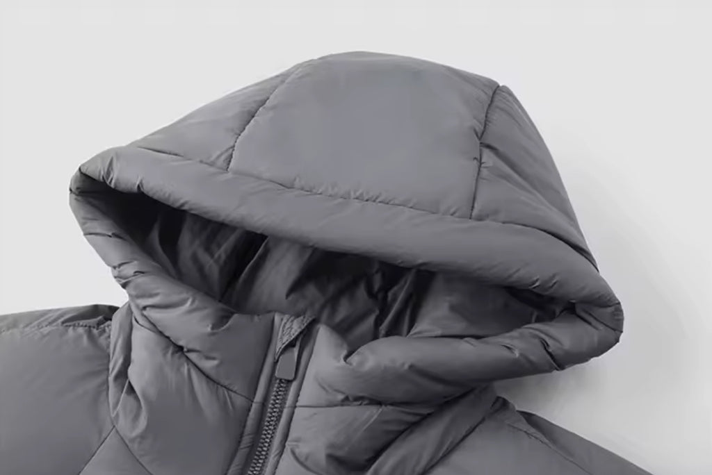 Puffer Jacket (Grey)