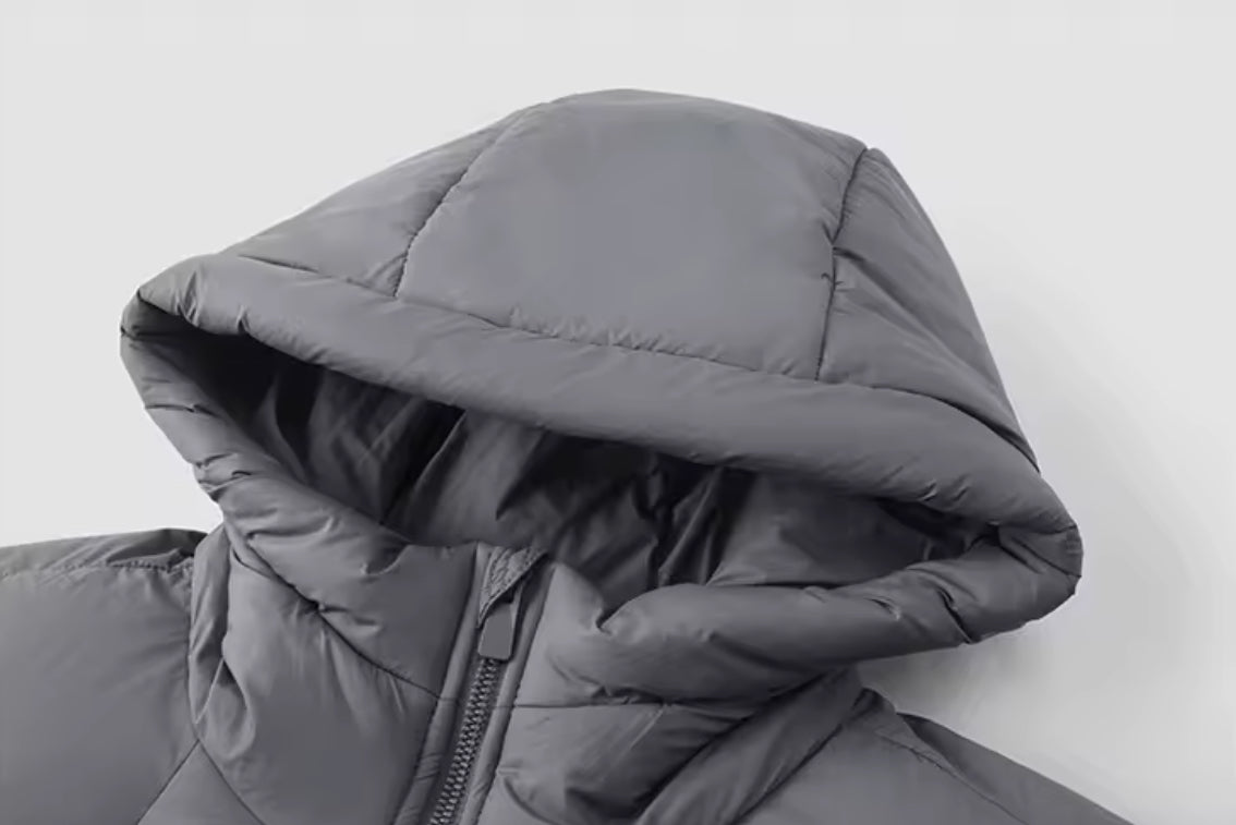 Puffer Jacket (Grey)