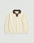 Knit Polo Sweater