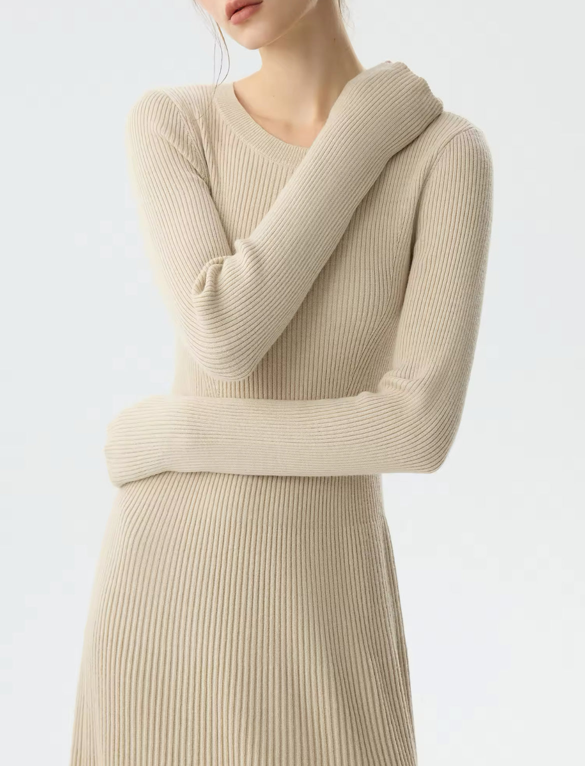 Knitted dress
