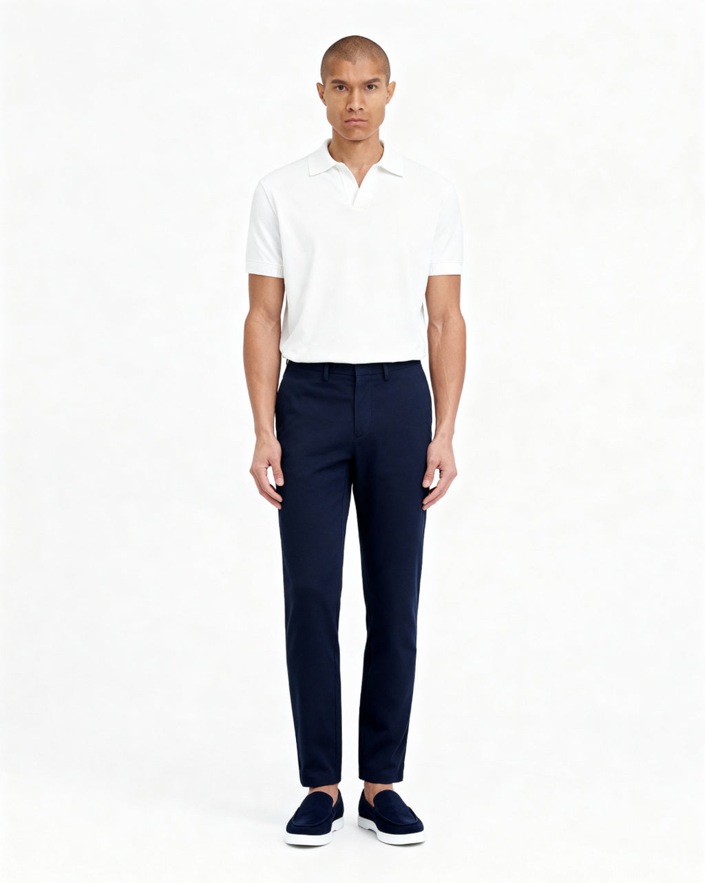 Chino Trousers (Navy)