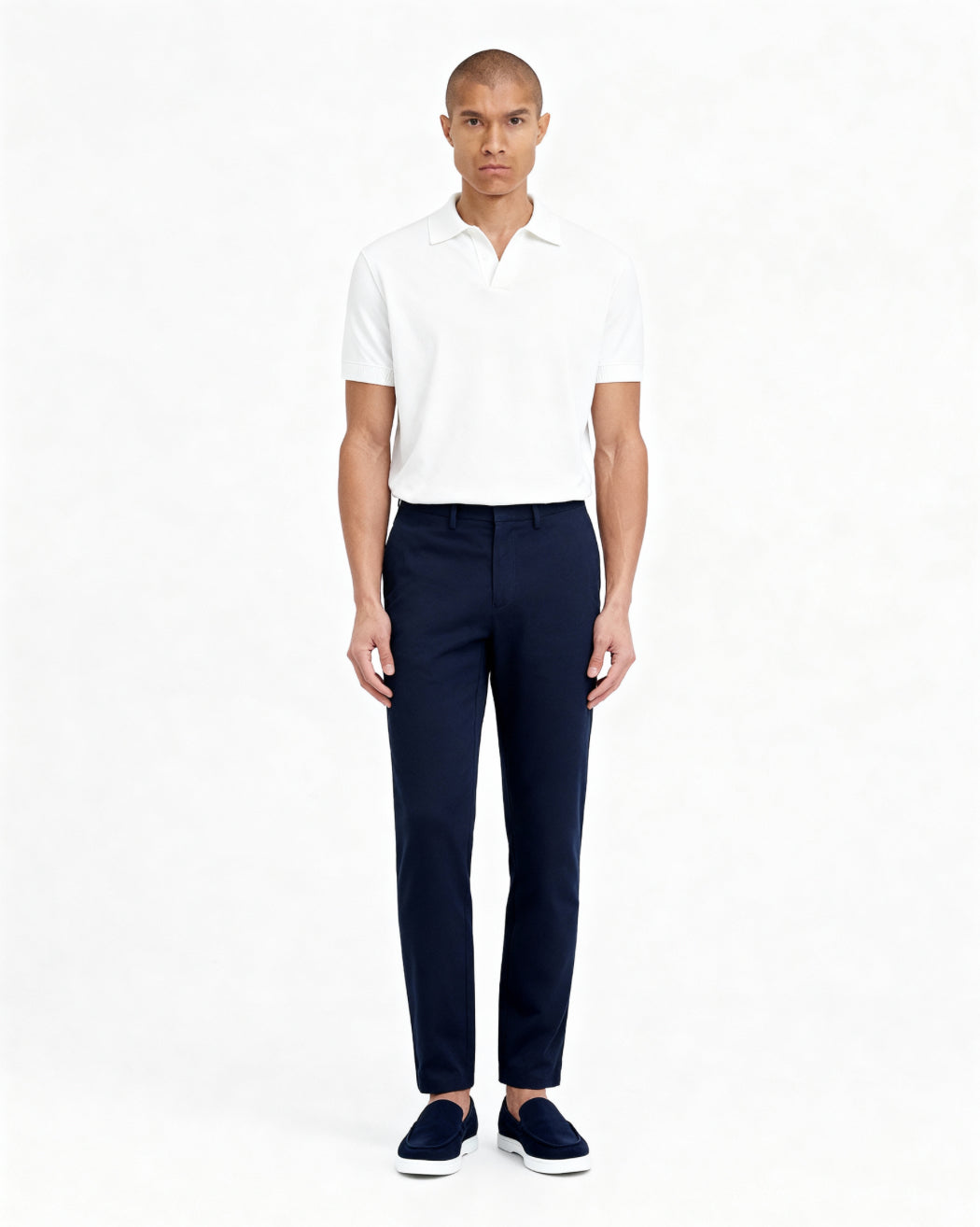 Chino Trousers (Navy)