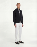 Wool Knit Zipper (Black)
