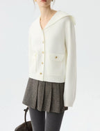 V-shaped Lapel sweater