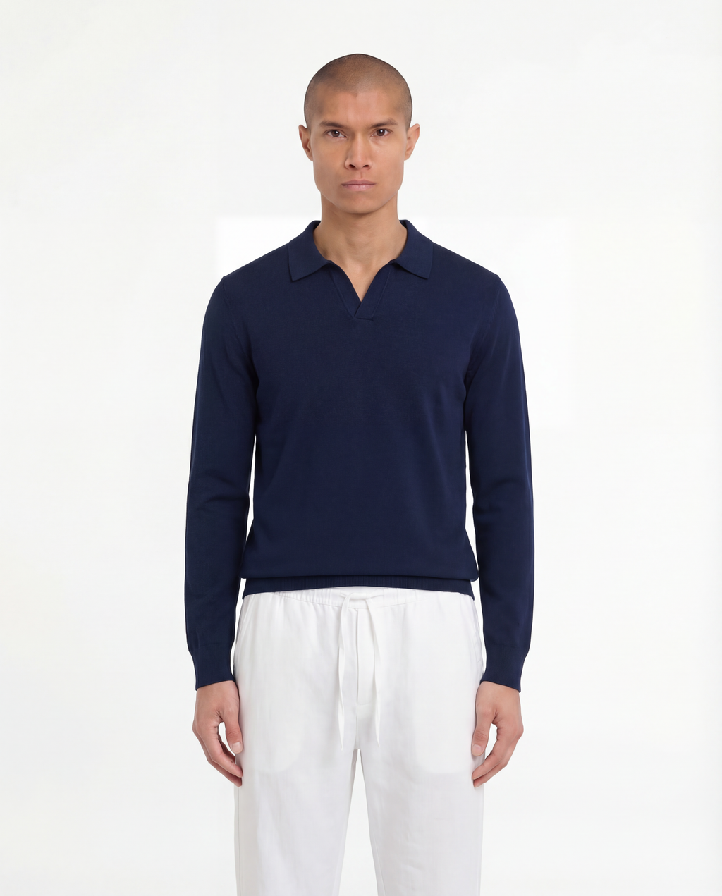 Luxury Polo (Navy Blue)