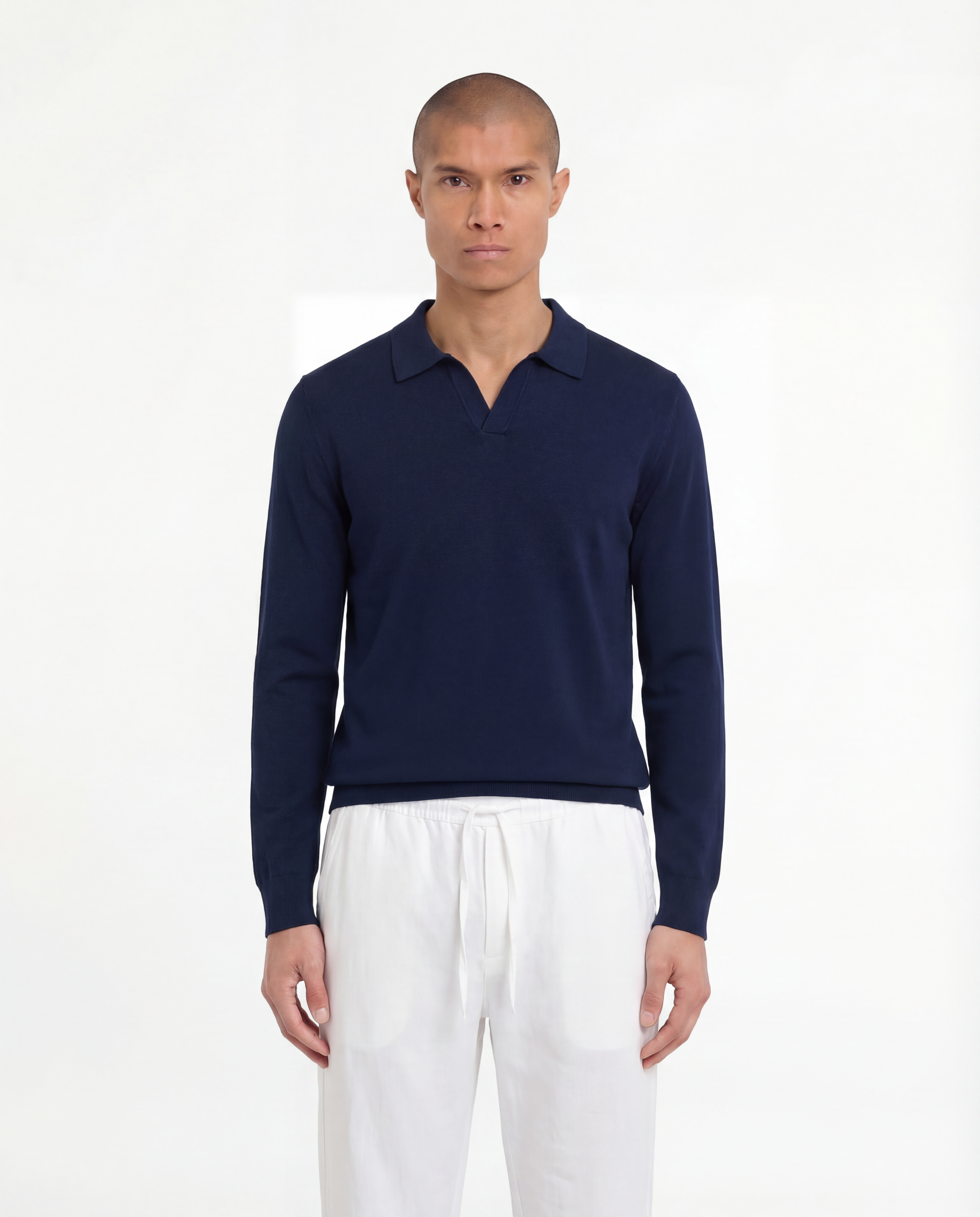 Luxury Polo (Navy Blue)