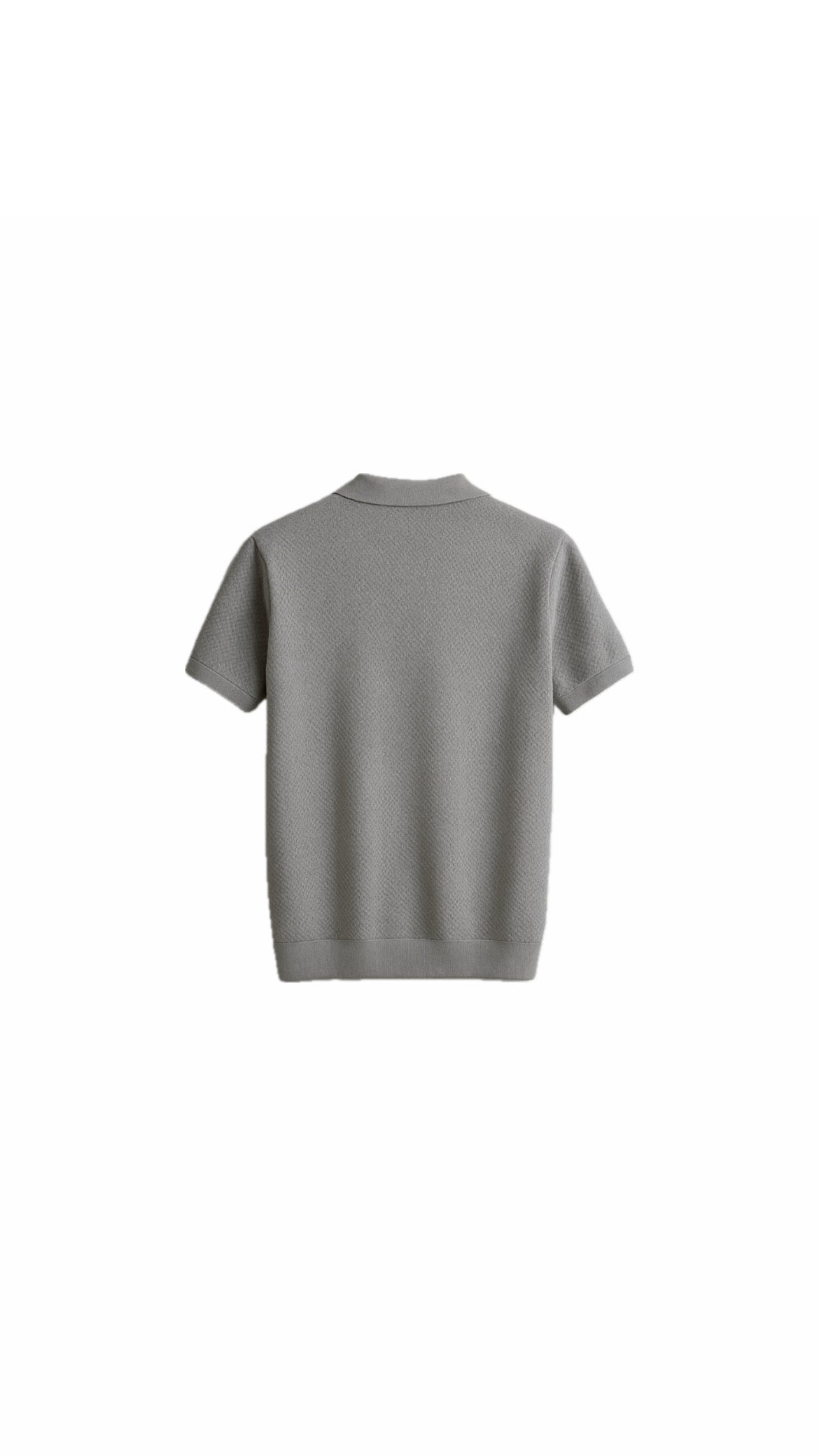 Harbor Wool Polo (Grey)