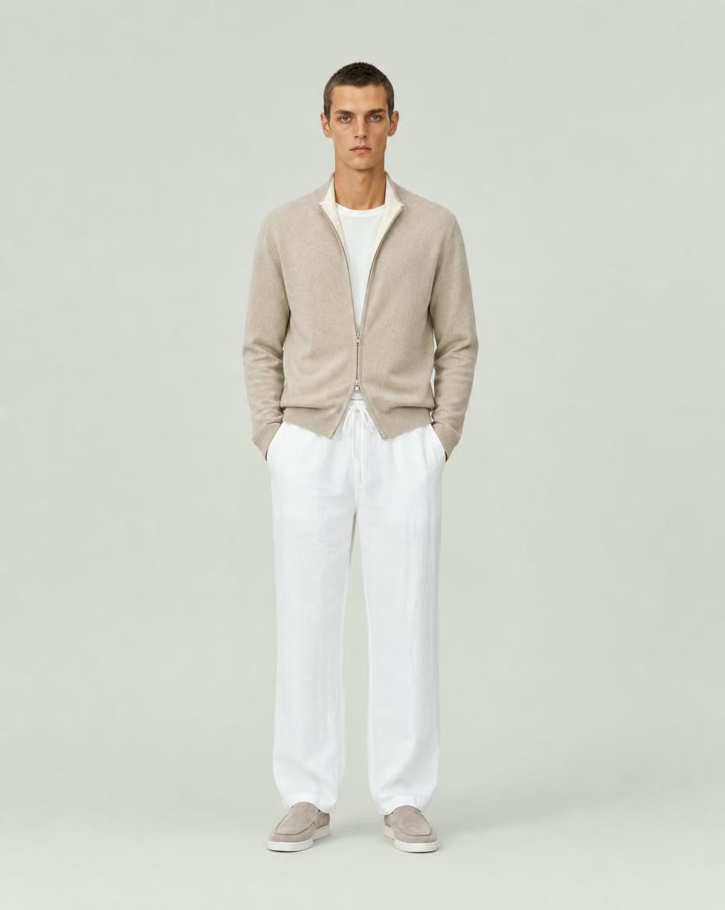 Reversible Knitted Cardigan