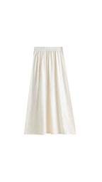 Wool knitted skirt