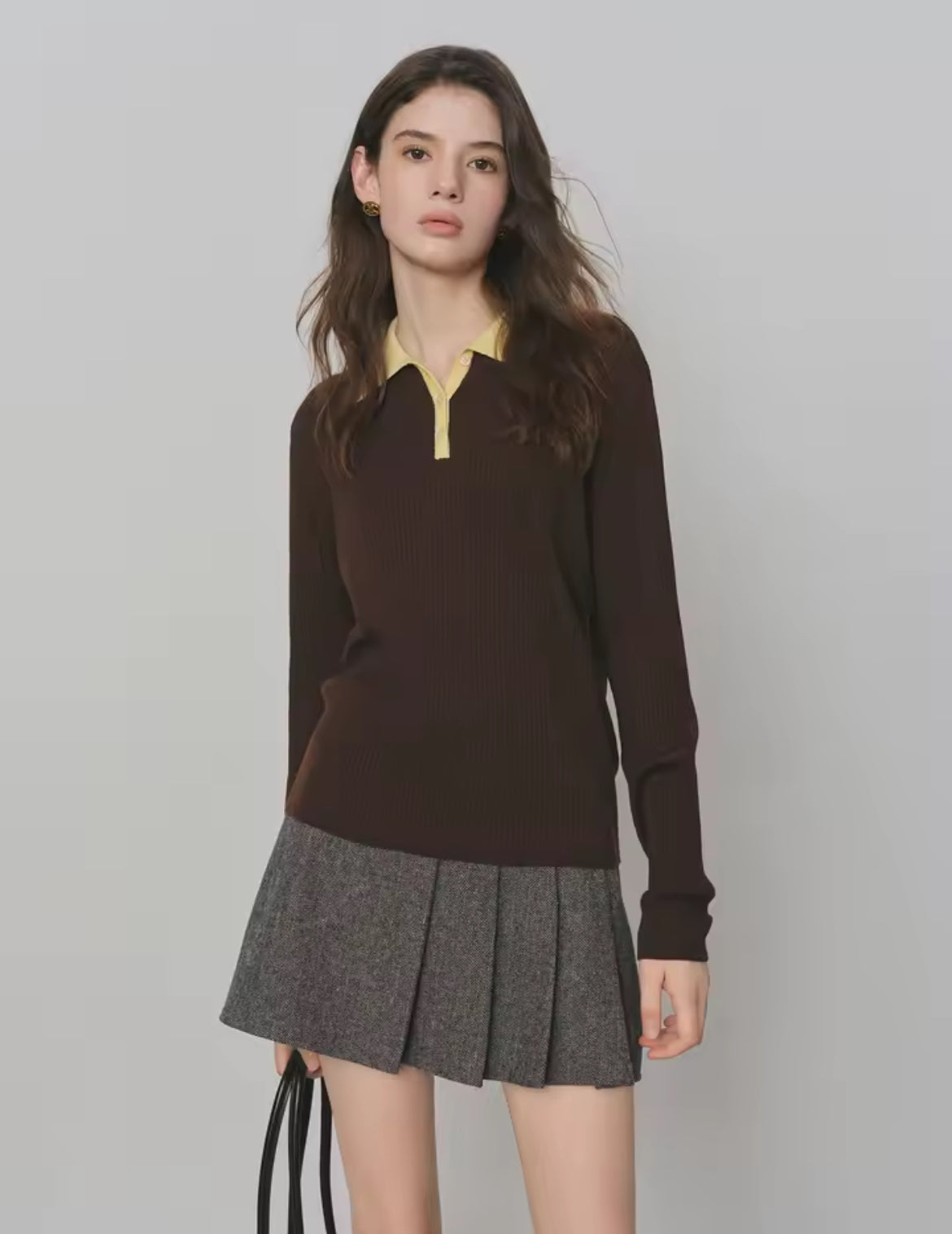 Polo Knit (Mocha)