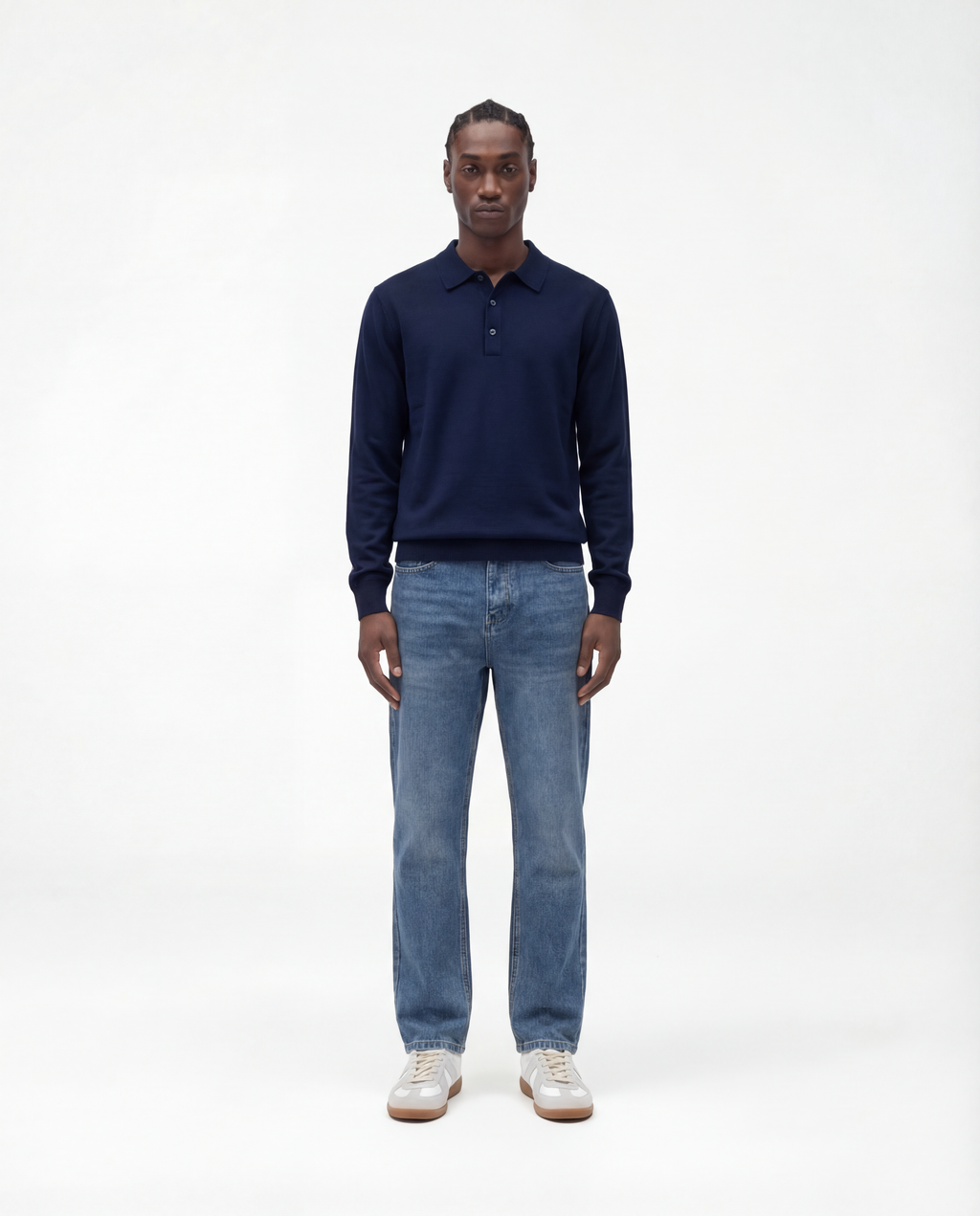 Luxury Polo Knobbed (Navy)