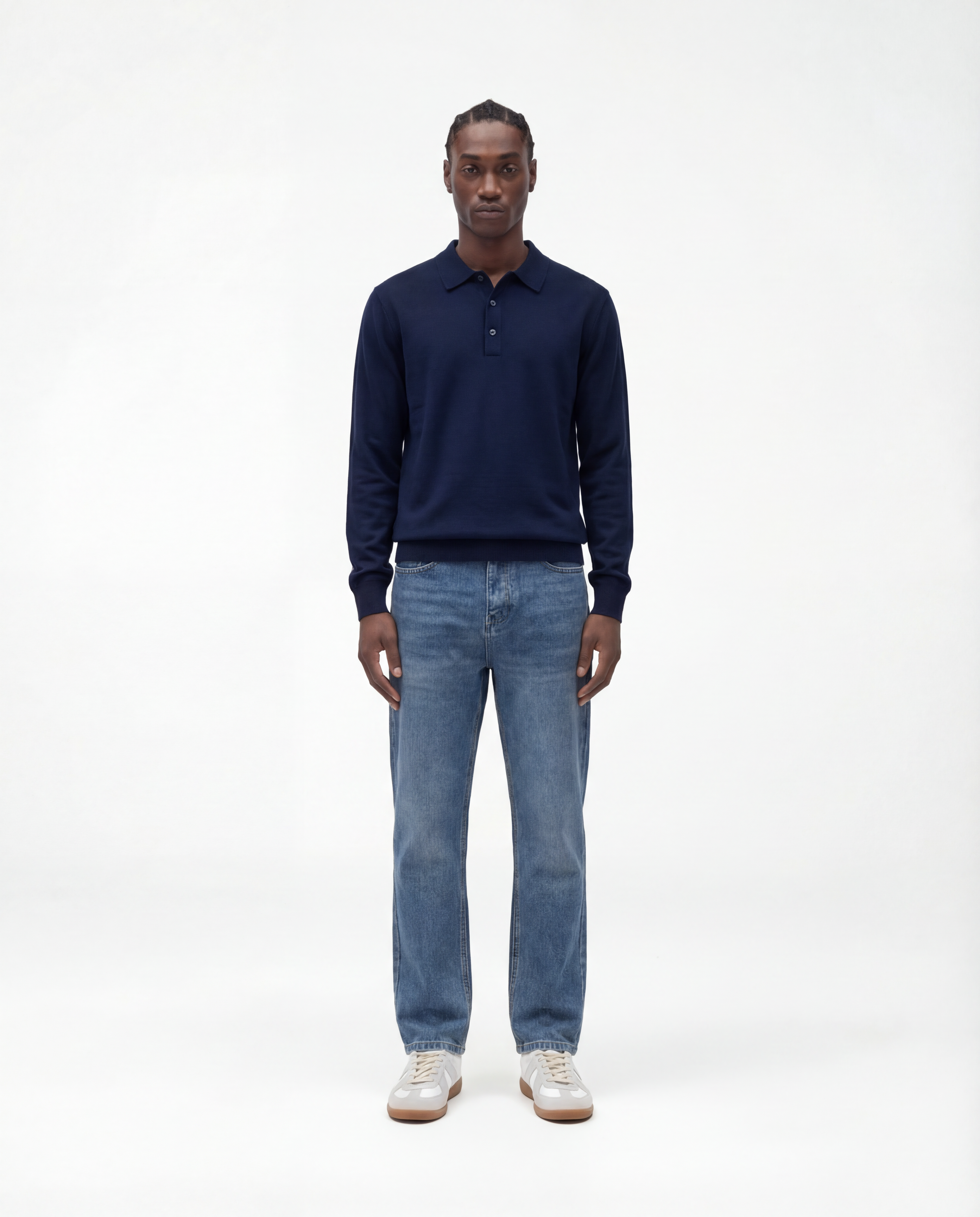 Luxury Polo Knobbed (Navy)