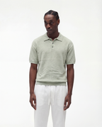 Knitted Polo (Mint)