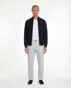 Wool Knit Zipper (Black)
