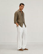 Linen Shirt (Camel)