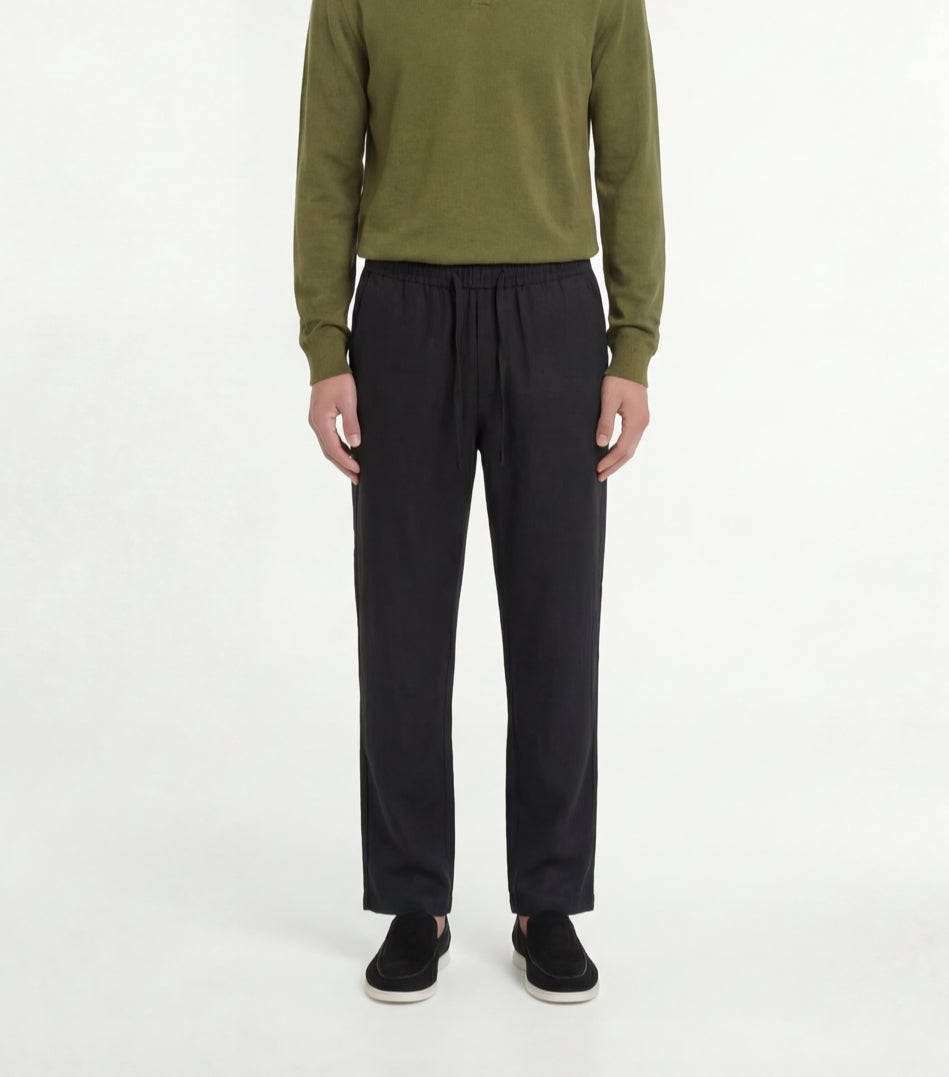 Linen Trousers v2 (Black)