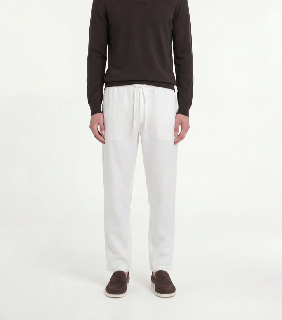 Linen Trousers v2 (White)