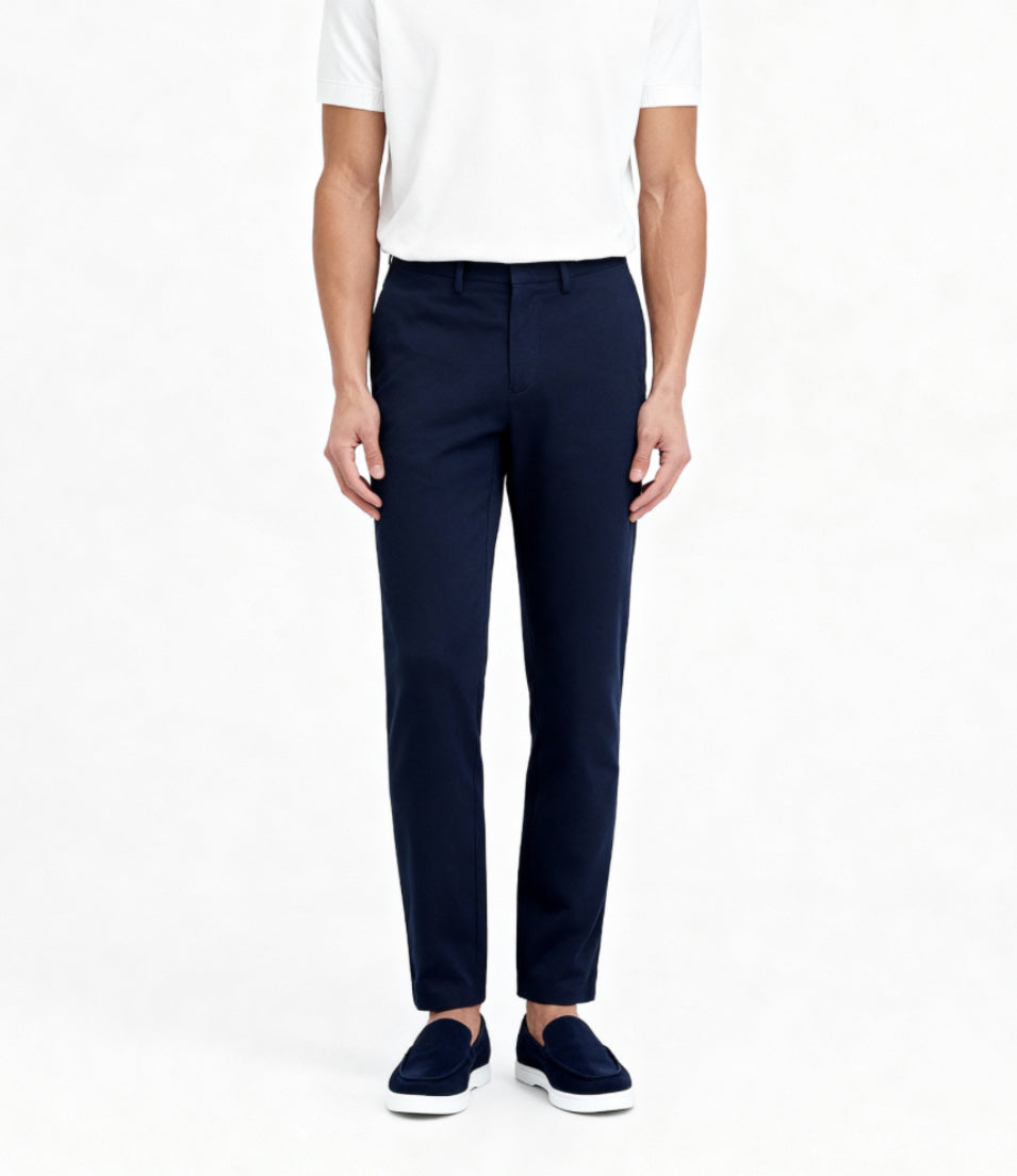 Chino Trousers (Navy)