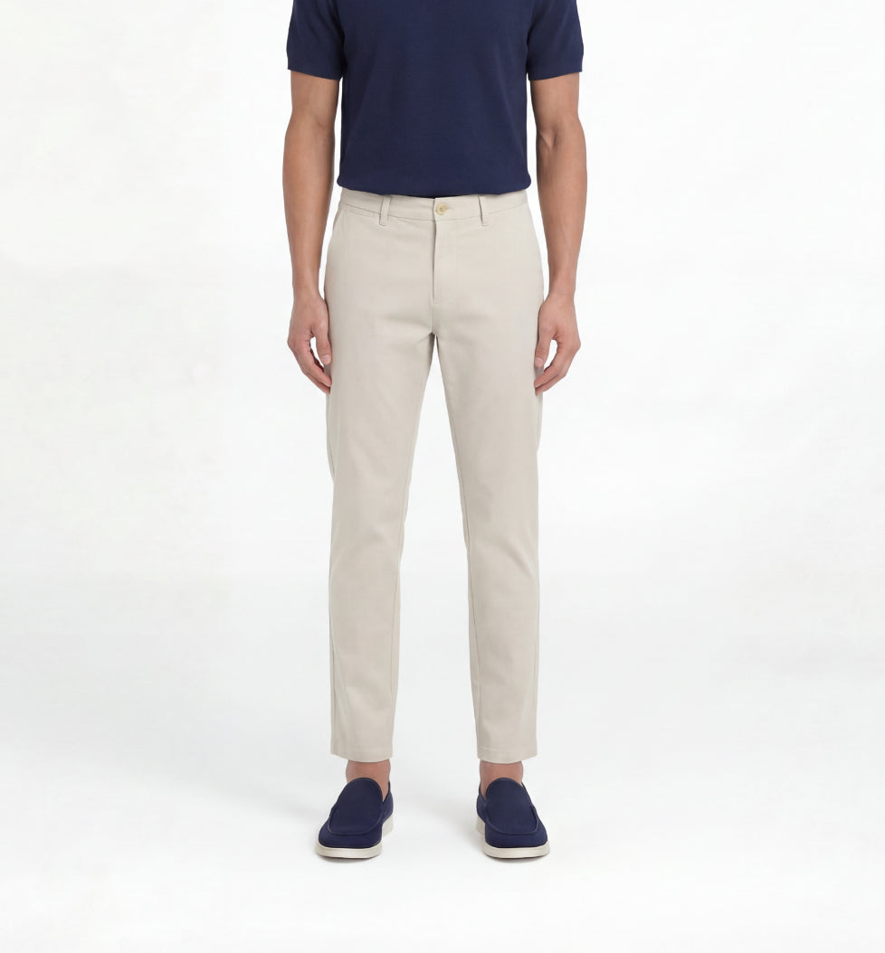 Chino Trousers (Off-White)