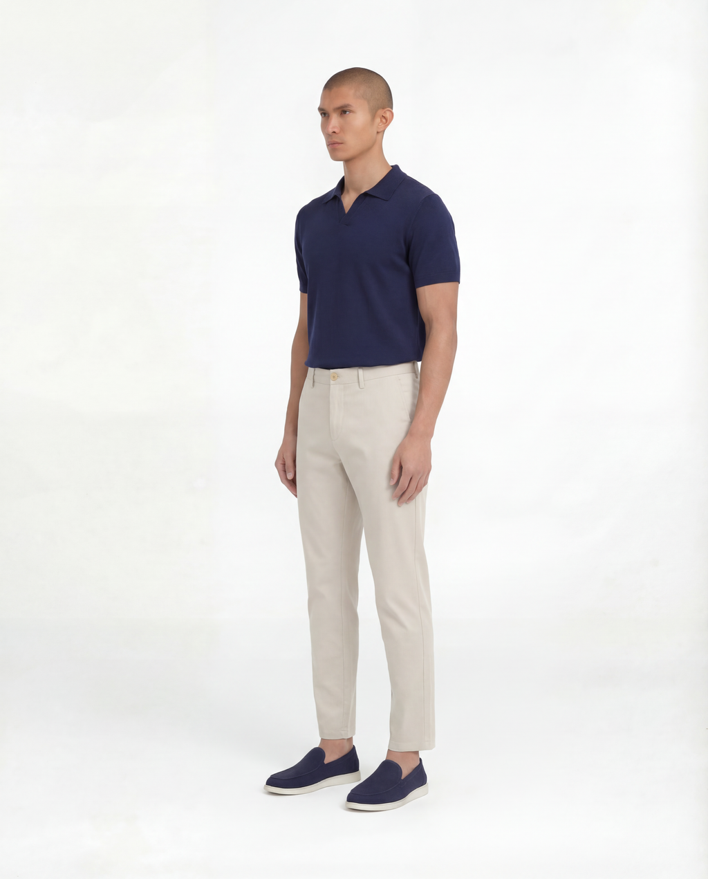 Chino Trousers (Off-White)