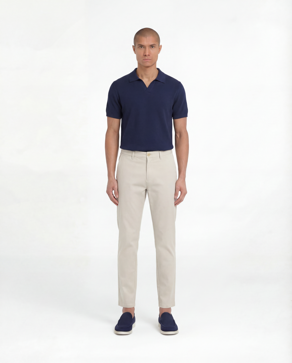 Chino Trousers (Off-White)