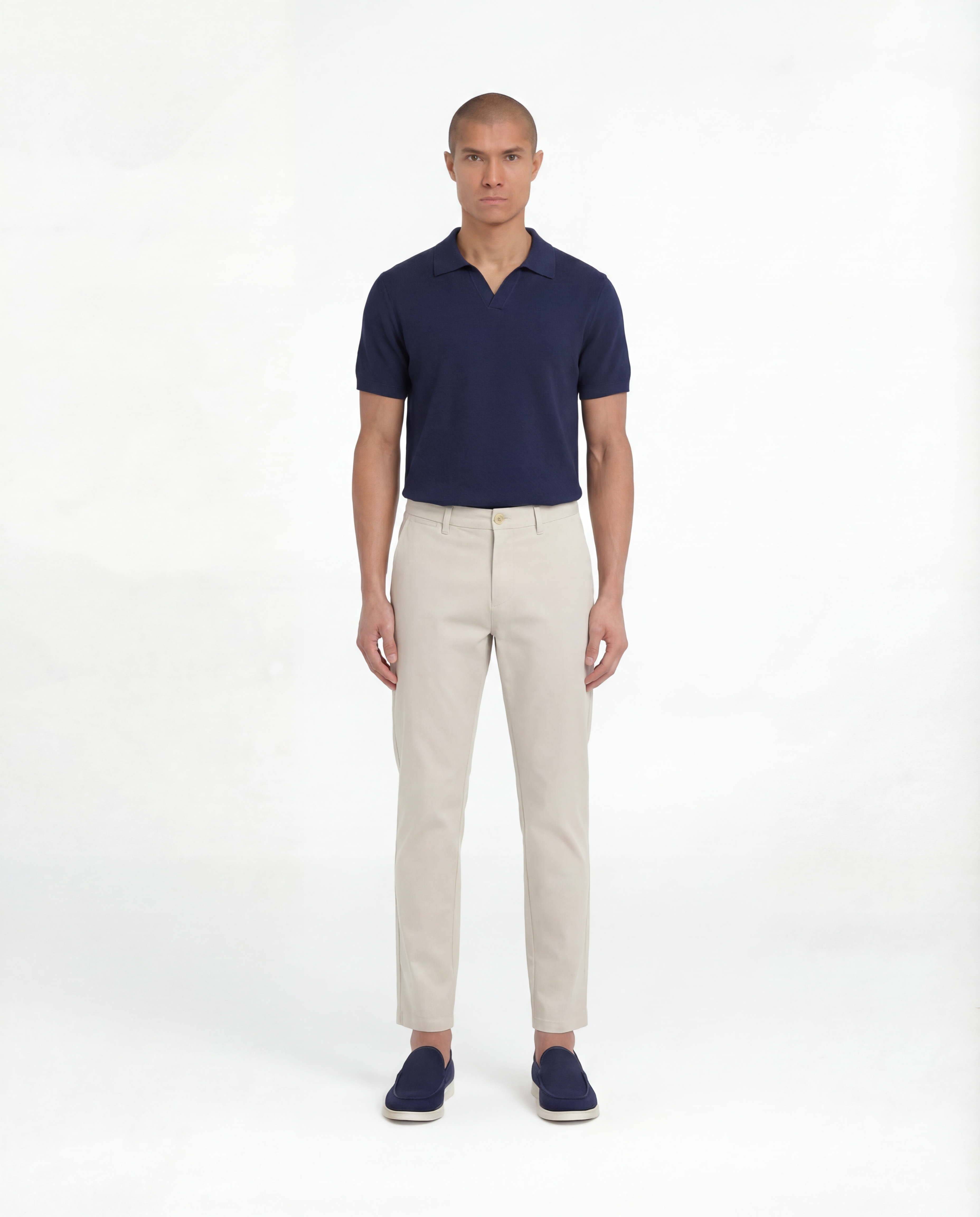 Chino Trousers (Off-White)