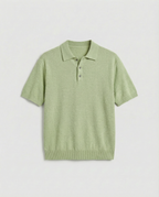 Knitted Polo (Mint)