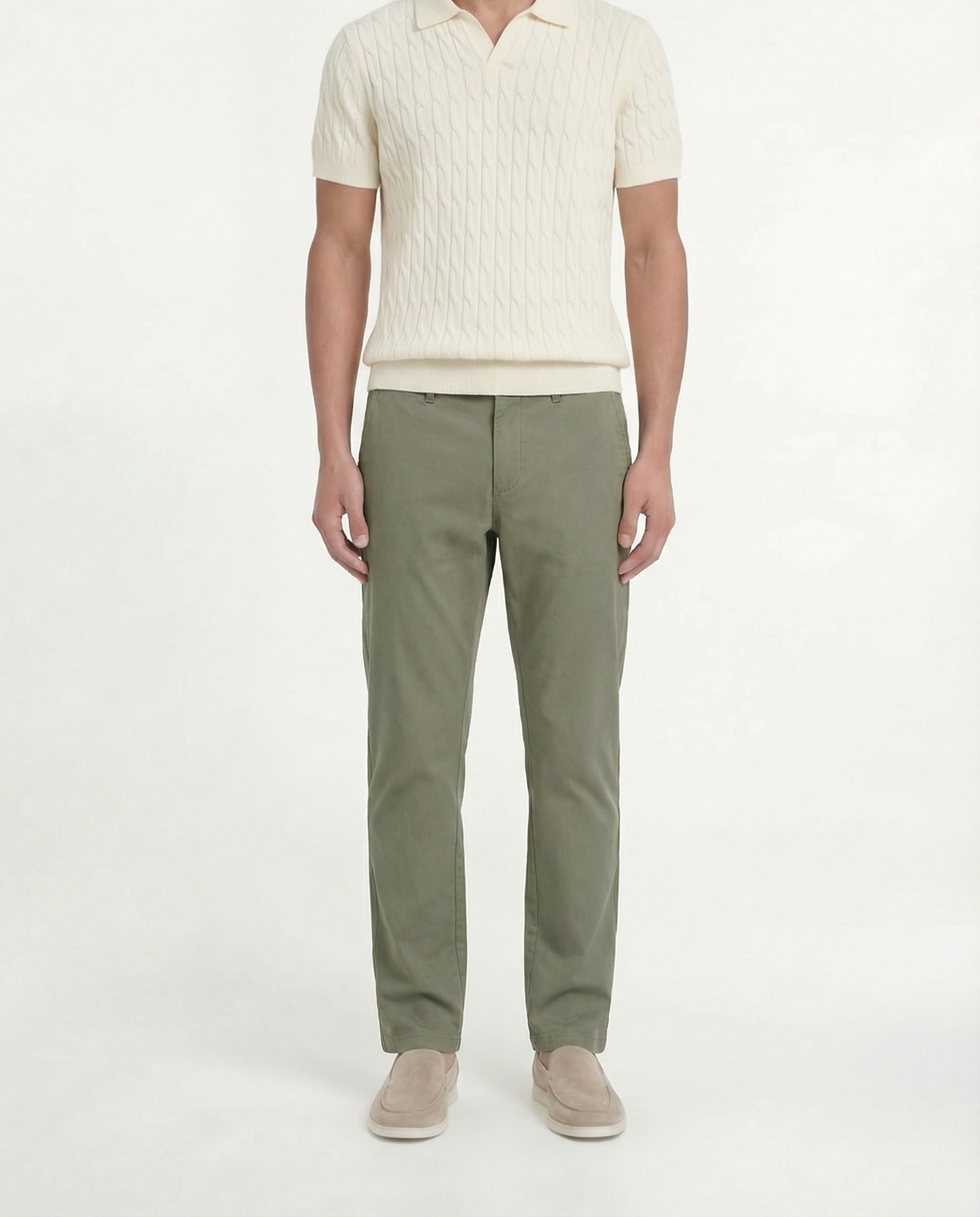 Verano Slim Chino (Olive Green)