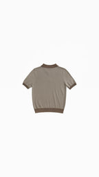 Contrast Polo (Mocha Espresso)